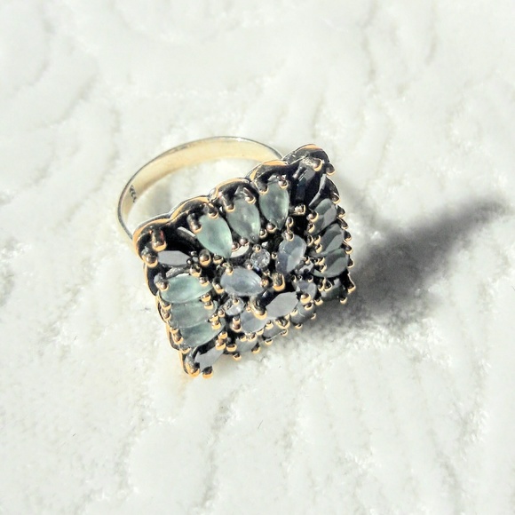 Cocktail gemstone ring - Picture 3 of 3